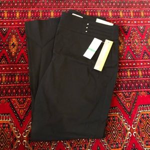 NWT JM Collection black pants